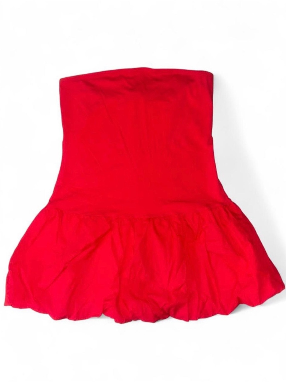 Target Red Strapless Mini Dress